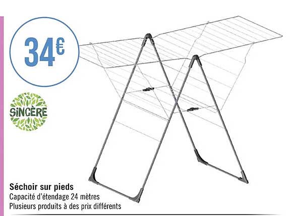 Séchoir Sur Pieds Sincère
