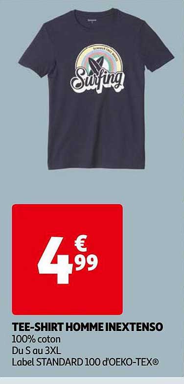 tee-shirt homme inextenso