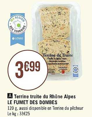 terrine truite du rhône alpes le fumet des dombes