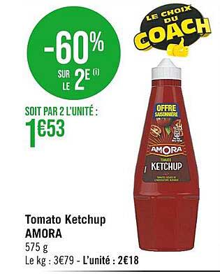 tomato ketchup amora