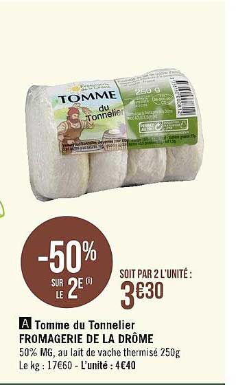 tomme du tonnelier fromagerie de la drôme