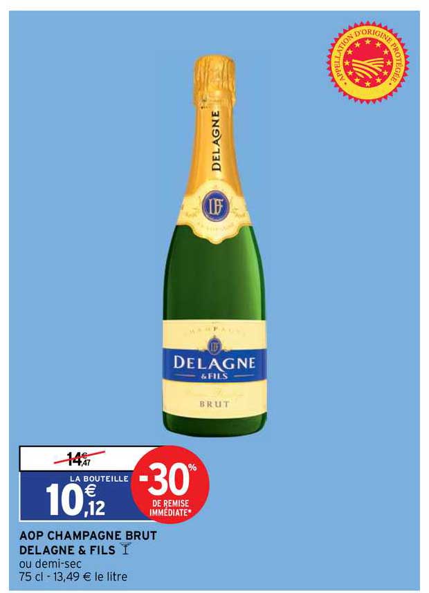 Aop Champagne Brut Delagne & Fils