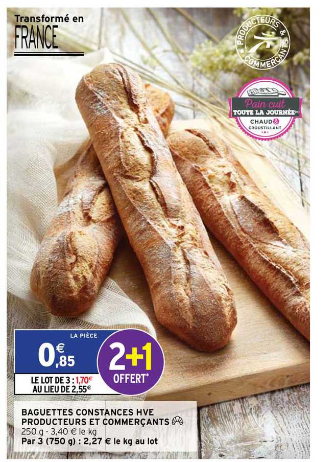 baguettes constances hve producteurs et commerçants