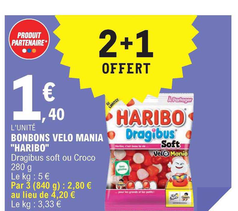 Bonbons Vélo Mania "haribo"