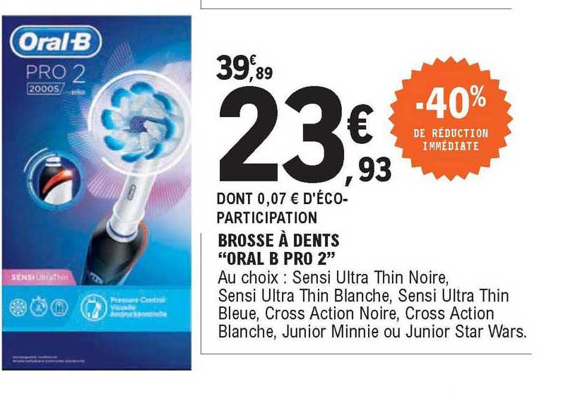 Brosse à Dents "oral B Pro 2"