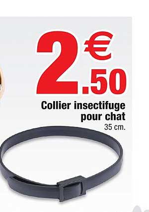 collier insectifuge pour chat