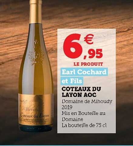 coteaux du layon aoc earl cochard et fils