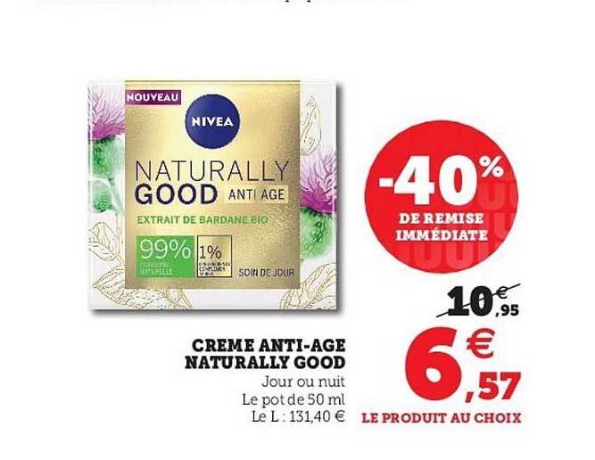 crème anti-âge naturally good