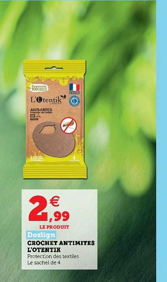 crochet antimites l'otentik dozlign