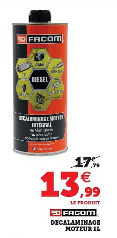 décalaminage moteur 1 l facom