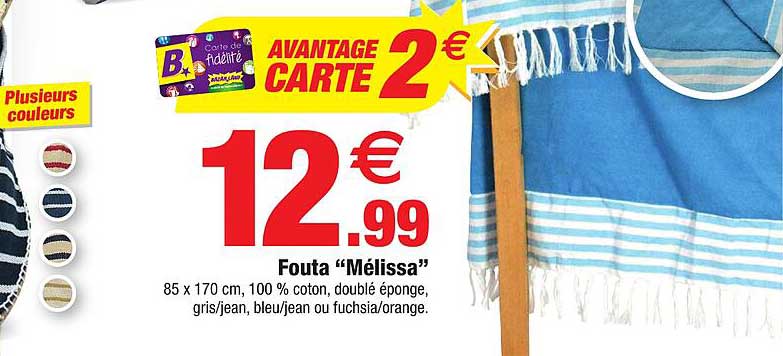 fouta "mélissa"