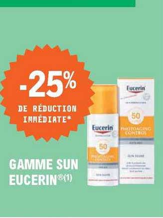 Gamme Sun Eucerin