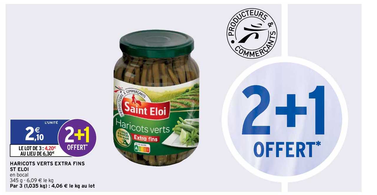 haricots verts extra fins st éloi