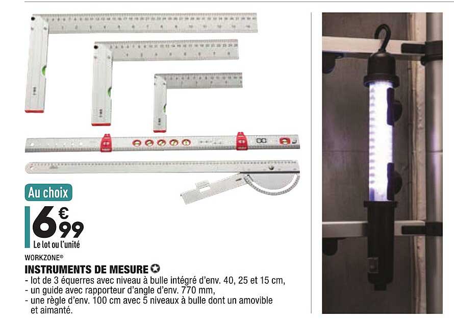 instruments de mesure workzone