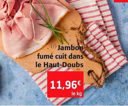 jambon fulé cuit dans le haut-doubs