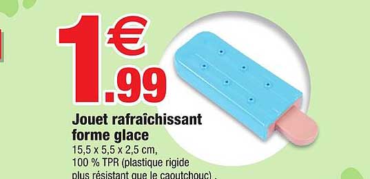 Jouet Rafraîchissant Forme Glace