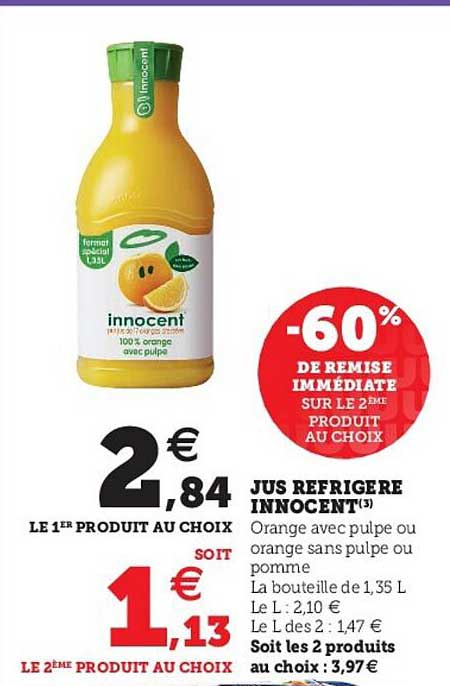 Jus Réfrigéré Innocent