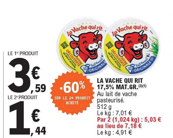 la vache qui rit 17,5% mat. gr.