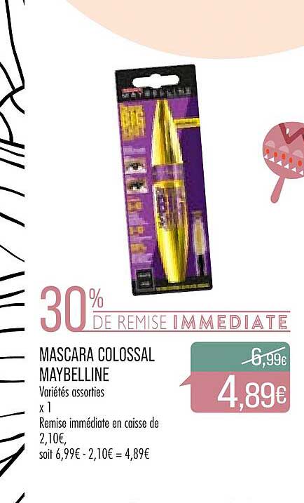 mascara colossal maybelline