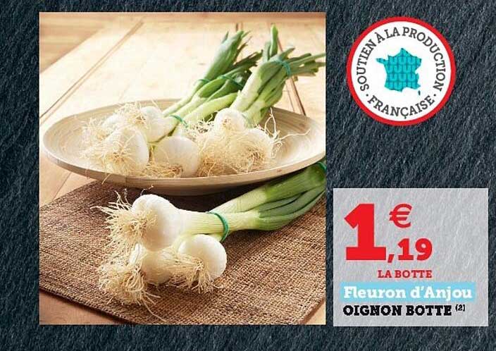 oignon botte fleuron d'anjou