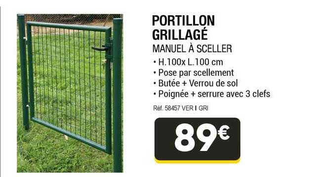 Portillon Grillagé