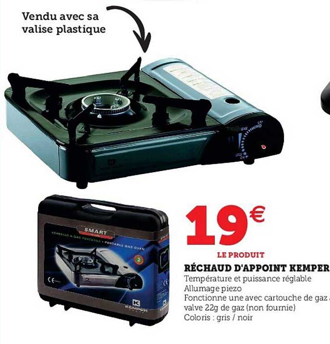Réchaud D'appoint Kemper
