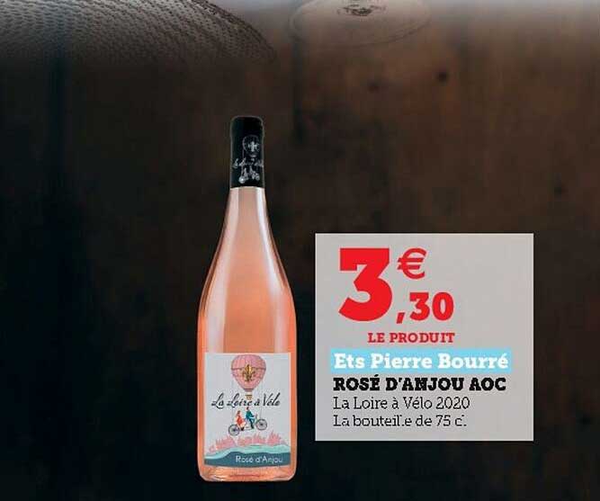 rosé d'anjou aoc ets pierre bourré