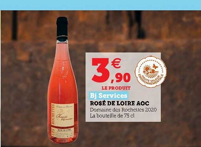 Rosé De Loire Aoc Bj Services