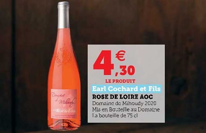 rosé de loire aoc earl cochard et fils