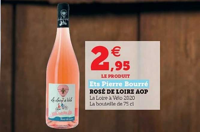 rosé de loire aop ets pierre bourré