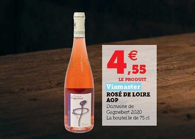 rosé de loire aop viamaster