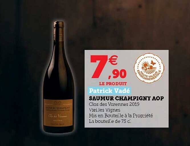 saumur champigny aop patrick vadé