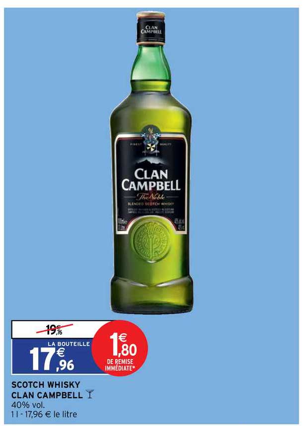 scotch whisky clan campbell