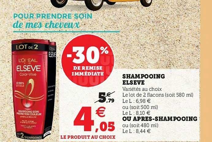 shampooing elsève ou après-shampooing