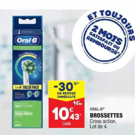 brossettes oral-b