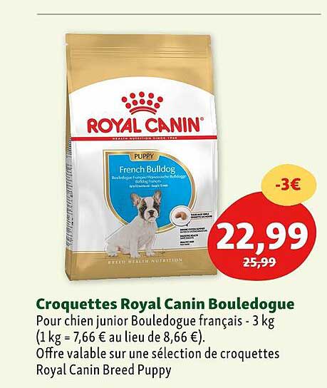 croquettes royal canin bouledogue