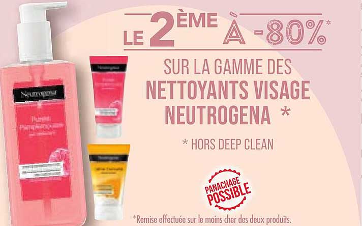 La Gamme Des Nettoyants Visage Neutrogena