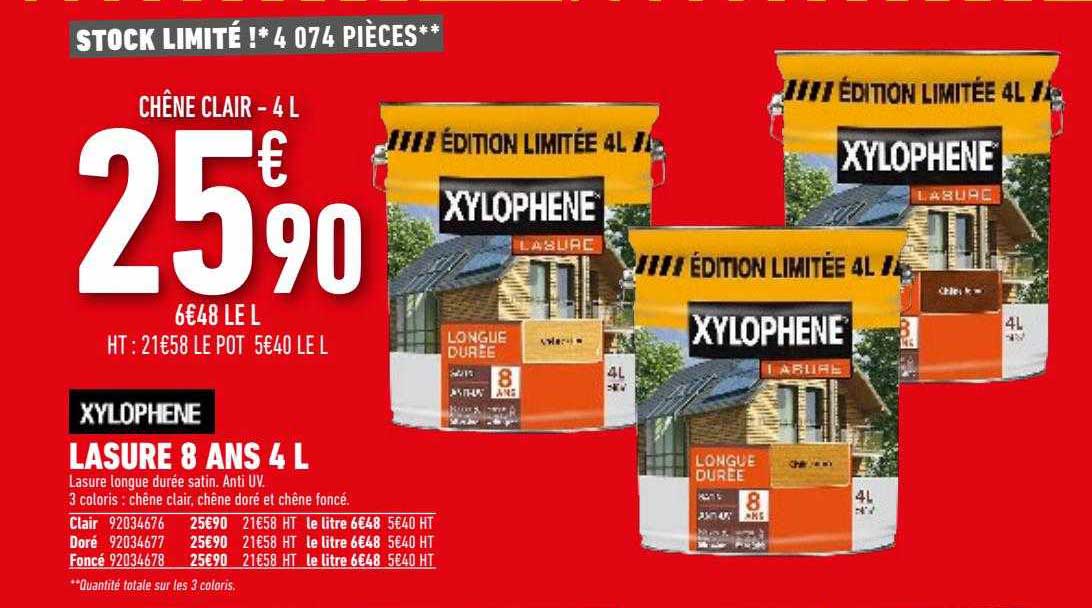 lasure 8 ans 4l xylophene