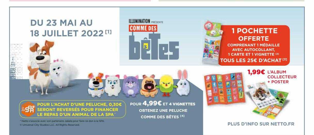 Peluche Comme Des Bêtes, Album Collecteur + Poster
