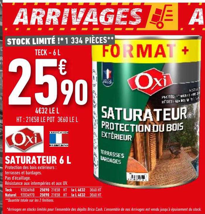 saturateur 6l oxi