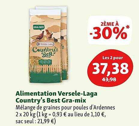 alimentation versele-laga country's best gra-mix