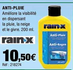 anti-pluie rain-x