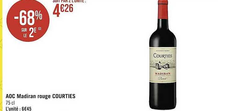 Aoc Madiran Rouge Courties