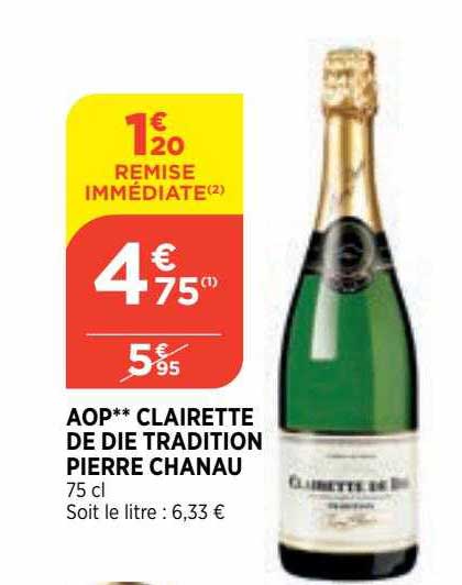 aop clairette de die tradition pierre chanau