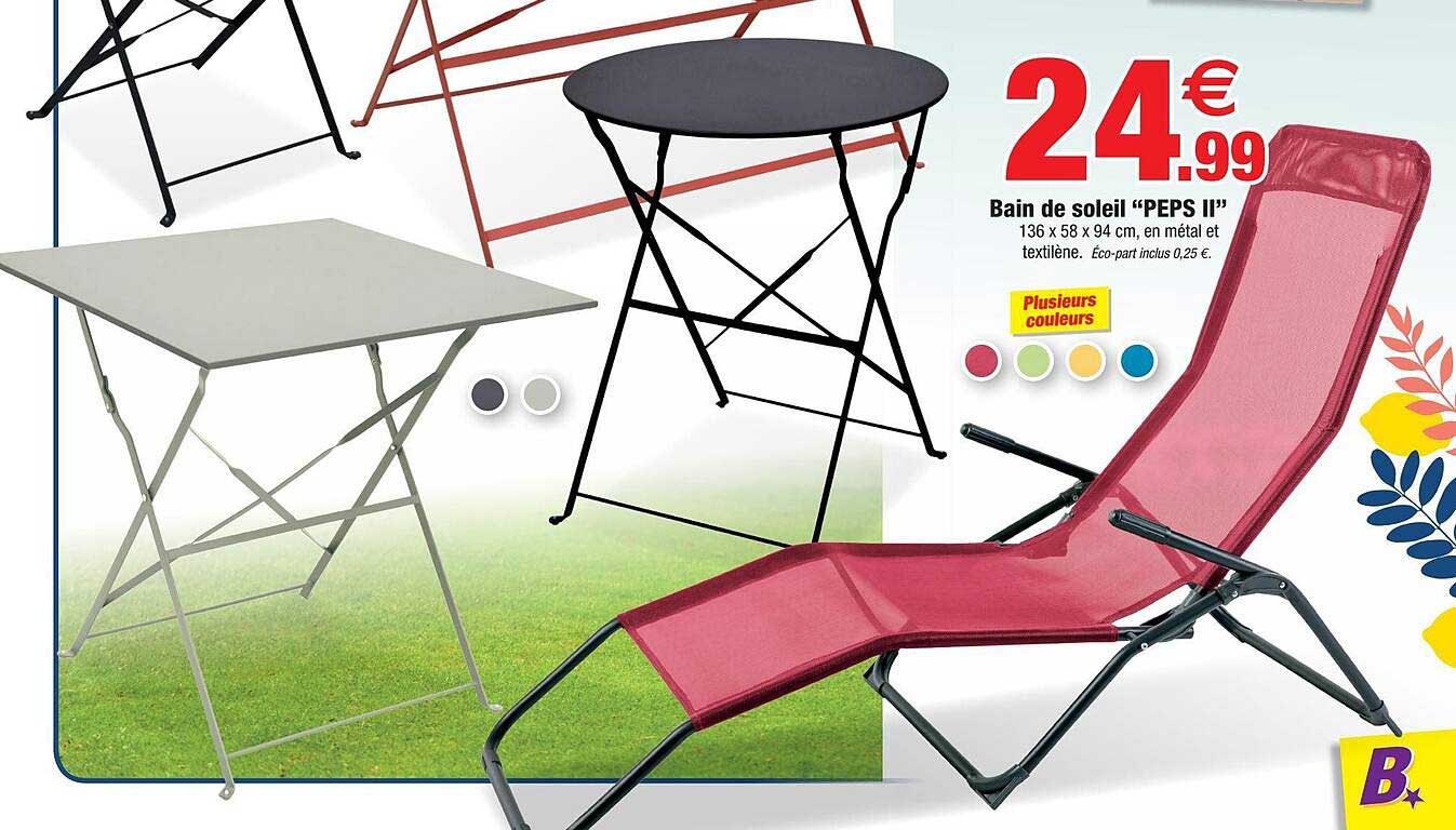 bain de soleil "peps ii"