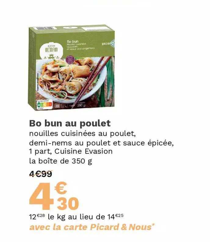 bo bun au poulet