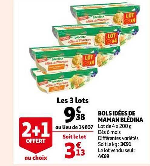 Bols Idées De Maman Blédina