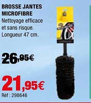 brosse jantes microfibre