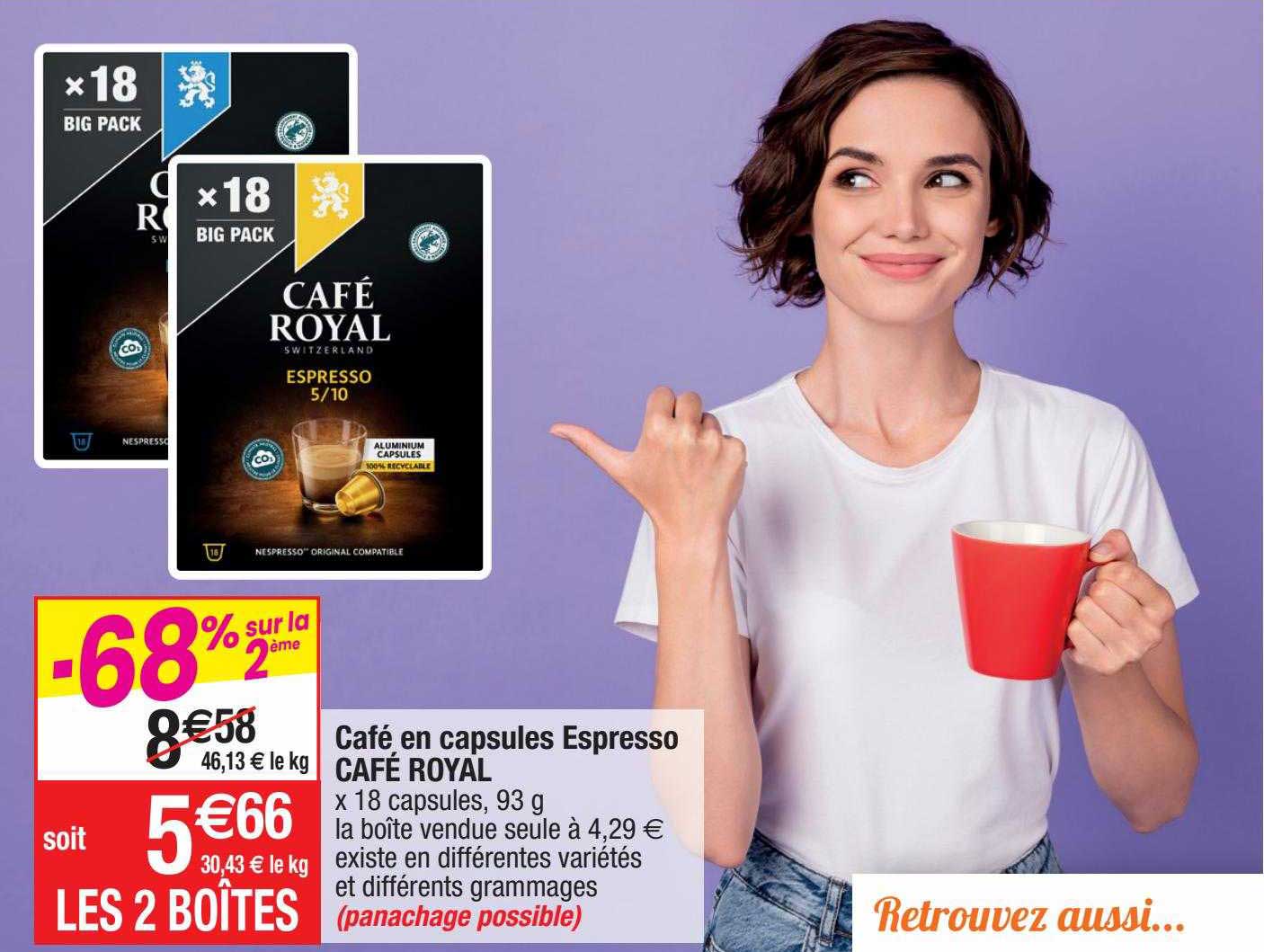Café En Capsules Espresso Café Royal