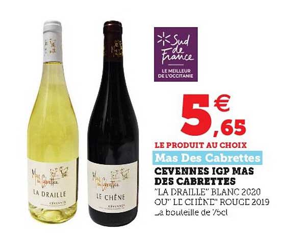 cevennes igp mas des cabrettes